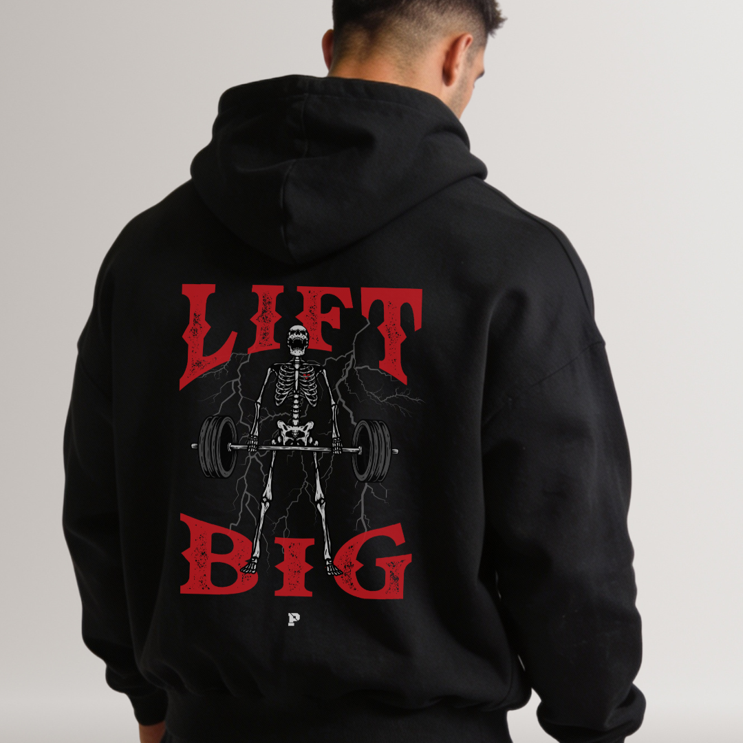 BIG SKULLY HOODIE (Black)