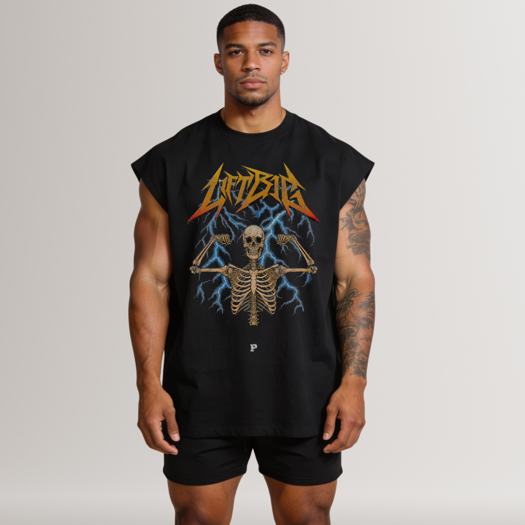 LIFT BIG "ROCKER" T Shirt (Black)